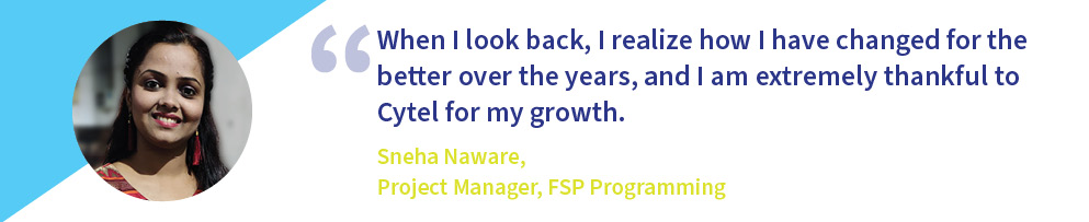 Career Perspectives_FSP Quotes3_Sneha Naware, Project Manager, FSP Programming