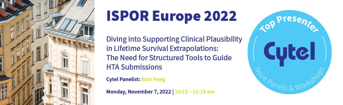 ISPOR Panel 1 Bart Heeg banner